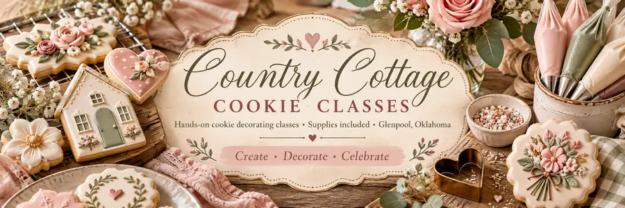 Country Cottage Cookie Classes — hands-on cookie decorating classes in Glenpool, Oklahoma